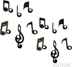 ESTARK® Muziek Magneten - 12 STUKS - Muzikale Magneten - Keukenmagneten - Magneetbord - Magneet - Muzieknoten - Noten - Muziek - Koelkast - Whitebord - Magneetjes - Muziekmagneet -WerkPro Verkoopwinkel 1200x1113 6