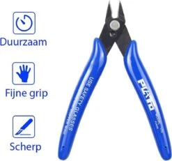 Plato Mini Kniptang Zijsnijtang Zijkniptang - 3D Pen / Printing - Sieraden Maken / Kralen - Elektronica - Hengelsport - Modelbouw - Cadeau