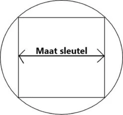 Vierkant Sleutel (8mm) -WerkPro Verkoopwinkel 1200x1121 18