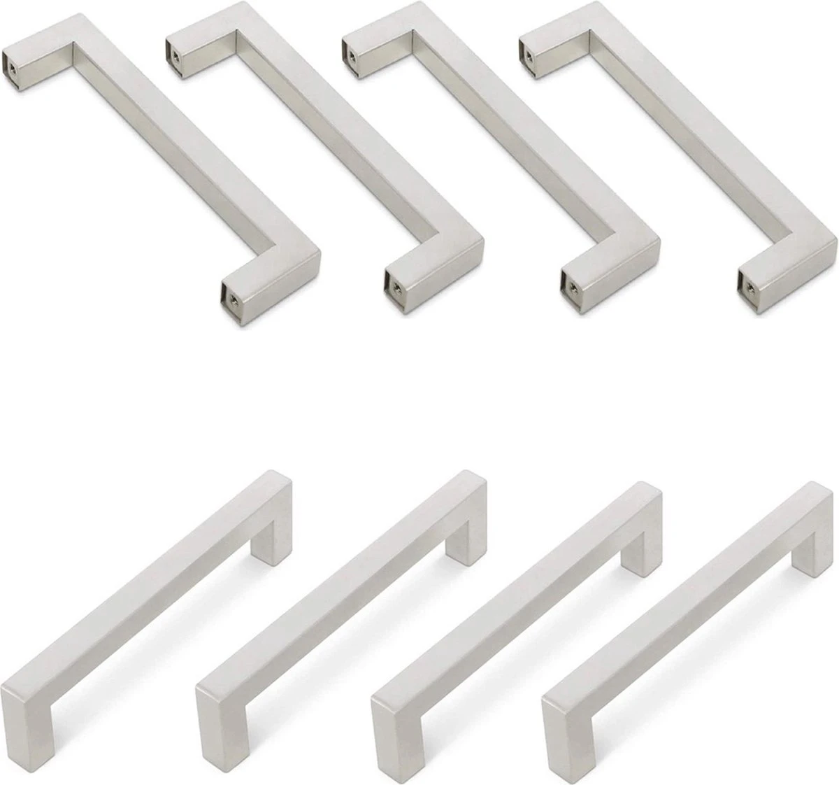 Handgreep / Keukengreep RVS 128 Mm 10 Stuks - Modern - Handgrepen Kast - Handgrepen Voor Deurtjes - Deurgreep - Meubelgreep - Handgreep Rvs - Meubelgrepen - Keukengreep - Greep RVS - Meubelbeslag - Greepjes - Inclusief Schroeven 3 Handgreep / Keukengreep RVS 128 Mm 10 Stuks - Modern - Handgrepen Kast - Handgrepen Voor Deurtjes - Deurgreep - Meubelgreep - Handgreep Rvs - Meubelgrepen - Keukengreep - Greep RVS - Meubelbeslag - Greepjes - Inclusief Schroeven