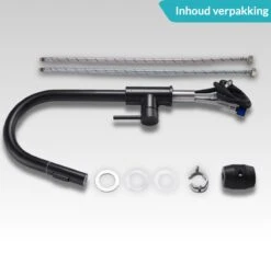 Zwarte Keukenkraan - Uittrekbare Uitloop - Wasteltafelkraan -WerkPro Verkoopwinkel 1200x1123 7