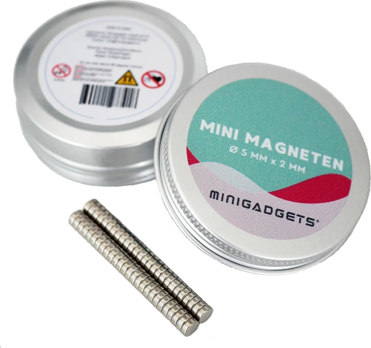 Super Sterke Magneten - 5 X 2 Mm (50-stuks) - Rond - Neodymium - Koelkast Magneten - Whiteboard Magneten - Klein - Ronde - 5x2mm 5 Super Sterke Magneten - 5 X 2 Mm (50-stuks) - Rond - Neodymium - Koelkast Magneten - Whiteboard Magneten - Klein - Ronde - 5x2mm - Afbeelding 3