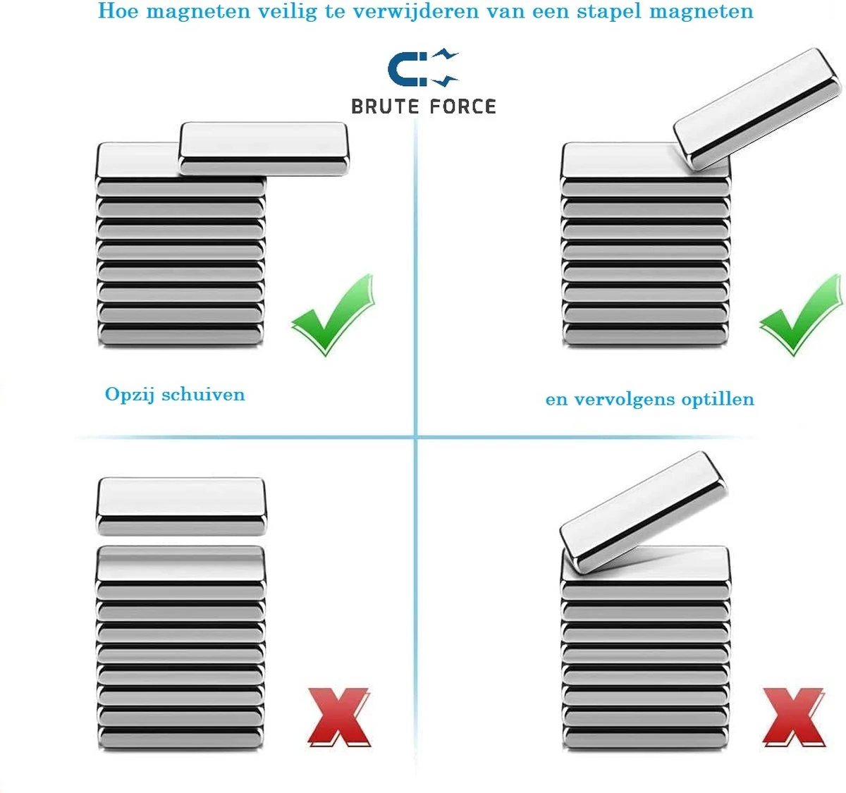 10x Super Magneten BlokMagneten 25 X 8 X 2 Mm Neodymium N52 Vernikkeld 9 10x Super Magneten BlokMagneten 25 X 8 X 2 Mm Neodymium N52 Vernikkeld - Afbeelding 7