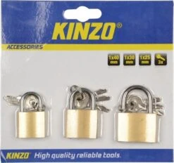 Hangsloten Set 3 Stuks