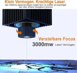 Laser Graveermachine - Laser Cutter Wifi Bestuurbaar - Graveermachine Makkelijk Te Installeren - Zwart / 1 -WerkPro Verkoopwinkel 1200x1127 1