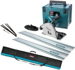 Makita SP6000J1X2 Invalcirkelzaag | 2 Geleiderails + Koppelstukken | 1300w 165mm -WerkPro Verkoopwinkel 1200x1128 1