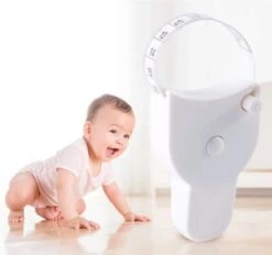 Merkloos Omtrekmeter - Meetlint Lichaam - Omvang Meetlint - Body Mass Tape - WIT -WerkPro Verkoopwinkel 1200x1129 7