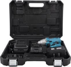 Deutsche Stahl Slagmoersleutel - Slagmoersleutel Met 2 Accu - Draadloos - Elektrische Moersleutel - Draadloos Slagschroevendraaier - Gereedschap - Impact Wrench Met LED - 20V - Incl. 4-delige Doppenset En Opbergkoffer - Blauw 25 Deutsche Stahl Slagmoersleutel - Slagmoersleutel Met 2 Accu - Draadloos - Elektrische Moersleutel - Draadloos Slagschroevendraaier - Gereedschap - Impact Wrench Met LED - 20V - Incl. 4-delige Doppenset En Opbergkoffer - Blauw -WerkPro Verkoopwinkel 1200x1130