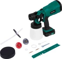 VONROC Accu Verfspuit – VPower 20V – Inhoud 800 Ml – Incl. 1x 2.0Ah Accu, Snellader En Accessoires -WerkPro Verkoopwinkel 1200x1131 16