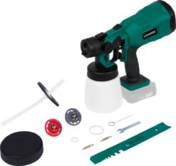 VONROC Accu Verfspuit – VPower 20V (excl. Accu & Snellader) – Inhoud 800 Ml – Incl. Accessoires -WerkPro Verkoopwinkel 1200x1131 18