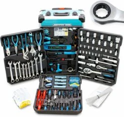 Merkloos Gereedschapskist / Trolley - 1200-delig - Incl. Koffer