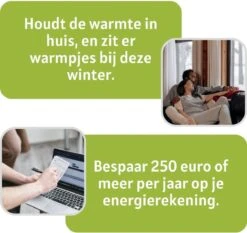 Radiatorfolie Voor Verwarming - 500cm X 60cm - Isolatiefolie Voor Meerdere Radiatoren - Inclusief 12 Magneetjes -WerkPro Verkoopwinkel 1200x1133 15