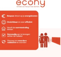 Econy Radiatorfolie – 750cm X 50cm – Dubbelzijdige Tape – Radiatorfolie Op Radiator – Isolatiefolie Radiator -WerkPro Verkoopwinkel 1200x1133 16