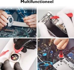 Dieux® - 125 Delige Precisie Schroevendraaierset - Rood - Magnetisch - Schroevendraaier - Gereedschapset - Bidset - Gereedschap - Reparatie - Werkbank - Opbergbox - Pasen 14 Dieux® - 125 Delige Precisie Schroevendraaierset - Rood - Magnetisch - Schroevendraaier - Gereedschapset - Bidset - Gereedschap - Reparatie - Werkbank - Opbergbox - Pasen -WerkPro Verkoopwinkel 1200x1136 12