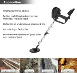 Merkloos EFLO® Metaal Detector Voor Goud, Munten, Sierraden, ... - Professionele Metaaldetector Inclusief Headphones - 20 Cm Diepte Detectie - 75 Cm -WerkPro Verkoopwinkel 1200x1136 16