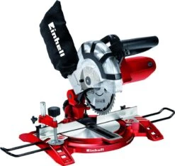 Einhell Kap- En Verstekzaag TC-MS 2112 (1600 W - Zaagblad Ø 210 Mm - Zaagbreedte 120 Mm - Zwenkbare Zaagkop)