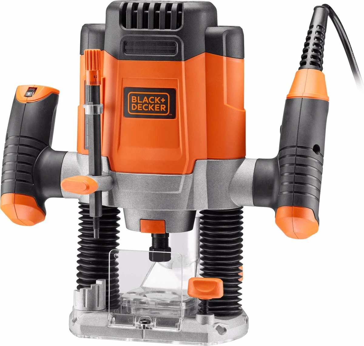 Black & Decker BLACK+DECKER KW1200EKA-QS Bovenfrees - 1200W - Incl. Accessoires En Koffer 3 Black & Decker BLACK+DECKER KW1200EKA-QS Bovenfrees - 1200W - Incl. Accessoires En Koffer