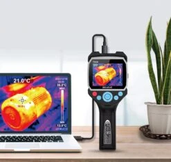BELIEVE Warmtebeeldcamera Met Micro SD En Zaklamp - Digitale Warmtecamera Voor Windows En Android En IOS - Warmtemeter - 320x240 Pixel LCD-scherm -20° Tot +450° -WerkPro Verkoopwinkel 1200x1140 16