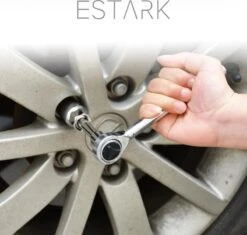 ESTARK® Professionele XL 40-Delige Dopsleutel Set - Met Momentsleutel Ratel & Verlengstuk - Doppenset Doppendoos Torx/Inbus/Hex/Kruiskop/Philips Bit Doppen Set - Ratelset - Met Snelwisselsysteem - 1/4" & 1/2" Inch Doppenset -WerkPro Verkoopwinkel 1200x1141 15