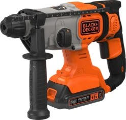 Black & Decker BLACK+DECKER BCD900E2K-QW Boorhamer - 18V - Incl. 2 Accu's, Lader En Koffer -WerkPro Verkoopwinkel 1200x1142 4
