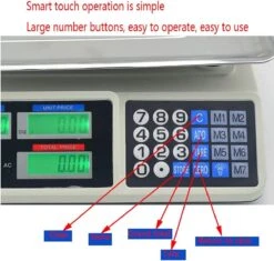 Imtex Marktweegschaal 40 KG - Horeca Weegschaal - Digitale Prijs Weegschaal - 5G Tot 40KG - Oplaadbare Accu -WerkPro Verkoopwinkel 1200x1143 17