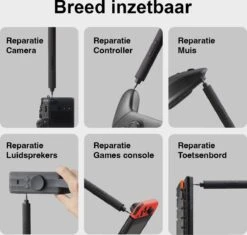 Hoto - Precisie Elektrische Schroevendraaier Set + Magnetische Mat – 25 Bits Hoge Kwaliteit - USB-C Oplaadbaar – Voor Professionele Reparatie - Zwart -WerkPro Verkoopwinkel 1200x1144 1