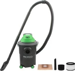 Profeco 3-in-1 Bouwstofzuiger 1200W - 15 Liter - Waterstofzuiger - Incl. HEPA-filter En Accessoires