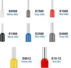 MMOBIEL 1250 Stuks Voorgesorteerde Professionele Set Adereindhulzen Met Krimptang Vierkant 7 MMOBIEL 1250 Stuks Voorgesorteerde Professionele Set Adereindhulzen Met Krimptang Vierkant -WerkPro Verkoopwinkel 1200x1145 12