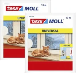 Tesa 2x Pakjes Zelfklevende Raam/deur Tochtstrip Wit 10 Meter X 9 Mm - Huis Isolatie - Tochtstroken Voor Ramen En Deuren 12 Tesa 2x Pakjes Zelfklevende Raam/deur Tochtstrip Wit 10 Meter X 9 Mm - Huis Isolatie - Tochtstroken Voor Ramen En Deuren -WerkPro Verkoopwinkel 1200x1146 19