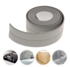 Afdichtstrip - SanitairStrip - Kitstrip - Schimmelbestendig - Waterdicht - Sanitair Tape - 3.2M X 2,2CM - Grijs -WerkPro Verkoopwinkel 1200x1147 16