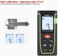 SNDWAY - Professionele Laser Afstandsmeter - 40 Meter Bereik - Laser Meetgereedschap - LCD Scherm -WerkPro Verkoopwinkel 1200x1148 10
