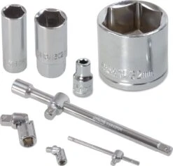 HW - Doppenset - Dopsleutelset - Ratelset - Ratel - Wrench - 94-delig - Uitgebreid - 1/2 - 1/4 - Gereedschap -WerkPro Verkoopwinkel 1200x1148 13