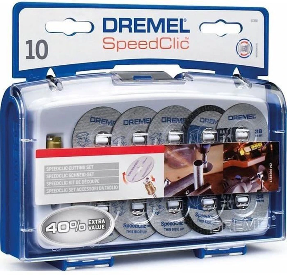 Dremel EZ SpeedClic Accessoireset - SC690 7 Dremel EZ SpeedClic Accessoireset - SC690 - Afbeelding 5