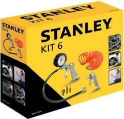 STANLEY Compressor D230/10/50V - Olievrij - 10 Bar - 50 Liter Tank - Inclusief 6-delige Accessoire Set -WerkPro Verkoopwinkel 1200x1149 1
