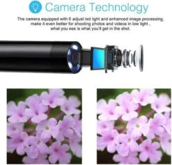 Endoscoop Camera - 7mm - 2 M - Flexibele Kabel - Snake Borescope - Inspectie Camera - Android Smartphone - PC -WerkPro Verkoopwinkel 1200x1149 11