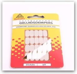 Deltafix Zelfklevende Geluidsdempers 20x Wit (voorkomen Overbodig Geluid) -WerkPro Verkoopwinkel 1200x1150 22