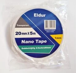 Dubbelzijdige Nano Tape 5 Meter - Griptape – Gekko Tape - Magic Tape - Herbruikbaar En Waterproof – Gratis Verzending -WerkPro Verkoopwinkel 1200x1150 23