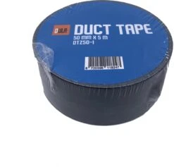 DULA Duct Tape - Zwart - 50mm X 50m - 1 Rol Duckttape -WerkPro Verkoopwinkel 1200x1152 15
