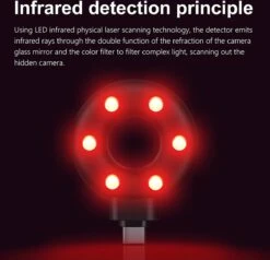 Merkloos Verborgen Camera Detectie Zwart - Draagbaar - Airbnb - Hotel - Veilig - USB C Aansluiting Telefoon - Verborgen Camera Opsporen -WerkPro Verkoopwinkel 1200x1155 14