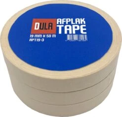 DULA Schilderstape - 19mm X 50m - 3 Stuks Afplaktape -WerkPro Verkoopwinkel 1200x1155 28