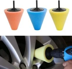 LB Tools Polijstkegel 3 Delige Set Voor O.a Velgen, Polijstset Met Drie Conische Polijstschijven Voor De Boormachine Polijstcone -WerkPro Verkoopwinkel 1200x1156 1