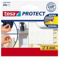 Tesa Geluiddemper Rond - Transparant - Ø 8 Mm - 28 Stuks -WerkPro Verkoopwinkel 1200x1158 17