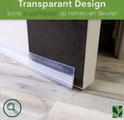 Greenbility Tochtstrip - Zelfklevend - Tochtstrips Voor Deuren - Tochtband - Tochtstopper - Transparant - 100 Cm X 5 Cm -WerkPro Verkoopwinkel 1200x1159 28