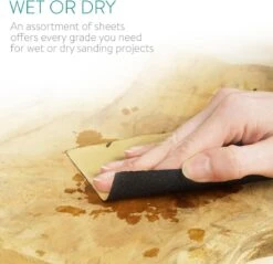 Navaris Schuurpapier - 42 Stuks - Voor Nat En Droog Gebruik - Geschikt Voor Handschuren - 93 X 230 Mm - Korrelgrootte P120-P3000 - Waterproof -WerkPro Verkoopwinkel 1200x1159 5