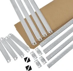 2 Stuks Magazijnstelling / Opbergrek - Easy - 160 X 80 X 40 Cm -WerkPro Verkoopwinkel 1200x1160 28