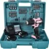 Makita DF333DWAP2 12 Volt Accuboormachine ROZE Met 2x Accu En 74 Delige Bitset In Koffer 1 Makita DF333DWAP2 12 Volt Accuboormachine ROZE Met 2x Accu En 74 Delige Bitset In Koffer -WerkPro Verkoopwinkel 1200x1162 3