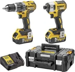 DeWalt DCK266P2T Combiset - Accu Klop-/Schroefboormachine + Accu Slagschroevendraaier - 18V 5.0Ah XR Li-ion -WerkPro Verkoopwinkel 1200x1163 4
