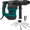 VONROC Boorhamer 1800W – 6 Joule – SDS Plus – 4 Functies – Incl. 3 SDS-plus Boren En 2 SDS-plus Beitels -WerkPro Verkoopwinkel 1200x1164 3