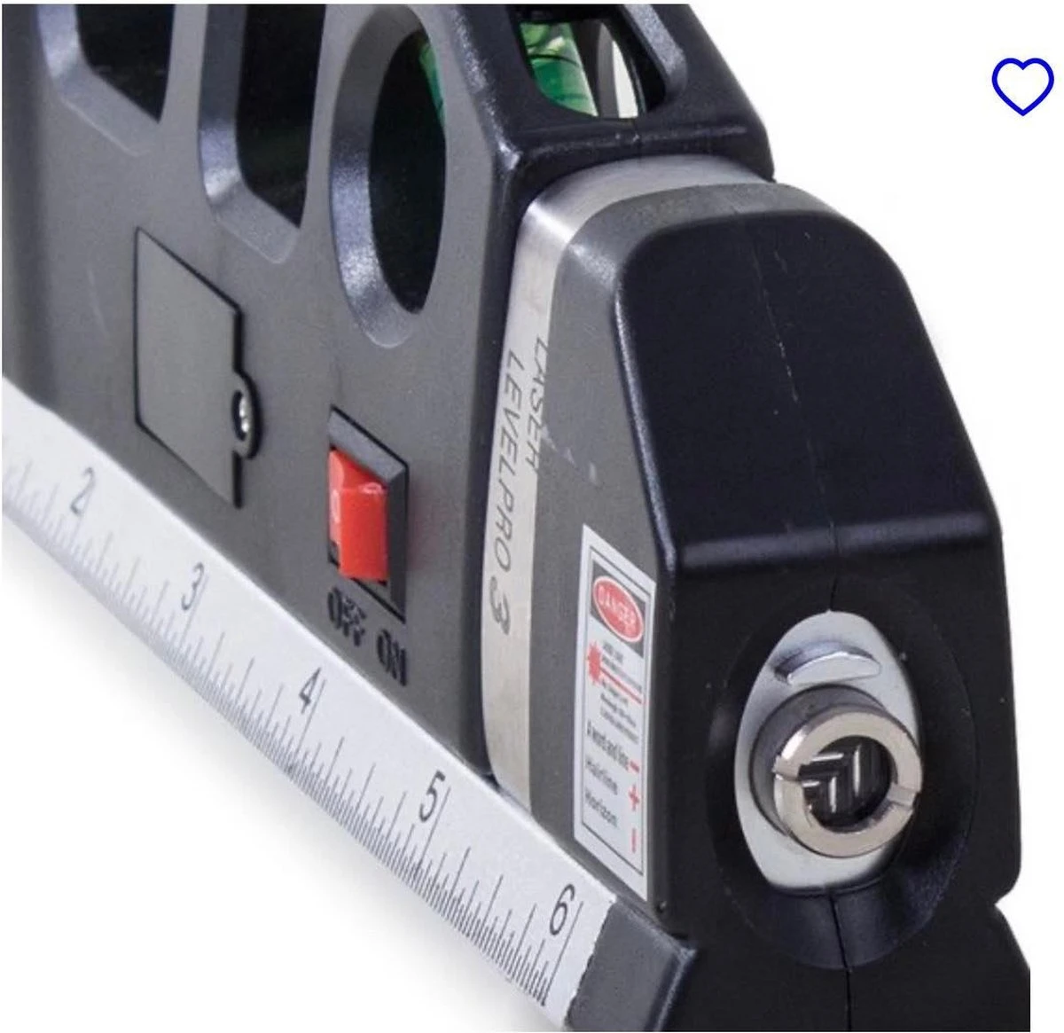 Professionele 4-in-1 Laser Waterpas - Incl. Batterij - Kruislijnlaser - Lijnlaser Waterpas - Zelfnivellerende - Rolmaat, Liniaal & Waterpas 3 Professionele 4-in-1 Laser Waterpas - Incl. Batterij - Kruislijnlaser - Lijnlaser Waterpas - Zelfnivellerende - Rolmaat, Liniaal & Waterpas