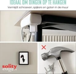 SOLITY® Dubbelzijdig Tape - Montagetape - Extra Sterk - Herbruikbaar - Inclusief Extra’s - Transparant - 3m X 25mm -WerkPro Verkoopwinkel 1200x1165 24